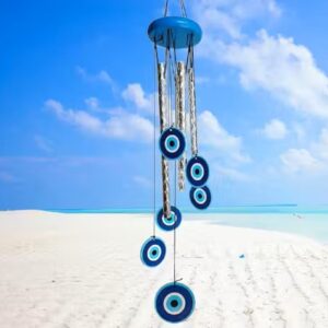 Evil Eye Wind Chime – Protective Home Decoration