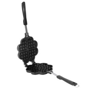 Heart Shaped Waffle Maker – Non-Stick Plates & Compact Design