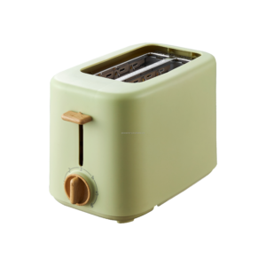 Mini Toaster with Wider Slot – Auto Pop-Up & 6 Browning Levels, Anti-Dust Cover