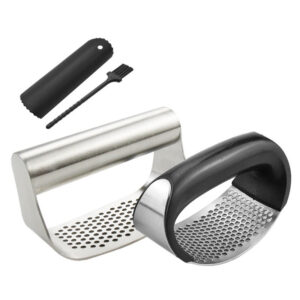 Stainless Steel Garlic Mincer & Ginger Crusher with Bottle Opener